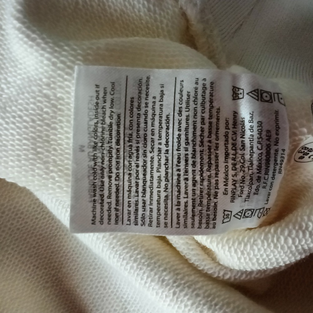 NWT Champion Dallas Cowboys Hoodie Cream Navy Official NFL Team Apparel Size M - Picture 6 of 8